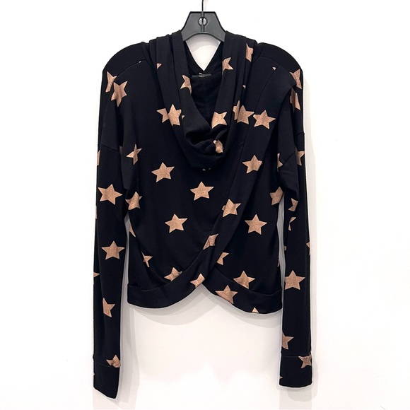 TEREZ rose gold foil star hoodie - Picture 8 of 8